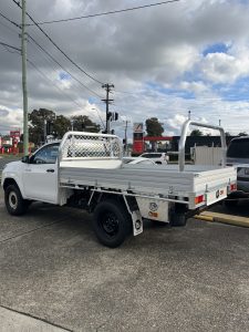 Toyota Hilux Single Cab with Tiger Heavy Duty Tough Alloy Series (and Trundle Drawer, Underbody Toolbox and ladder rack) #91