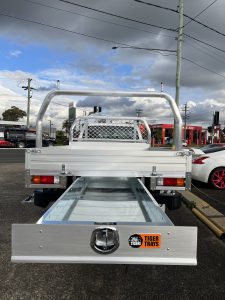 Toyota Hilux Single Cab with Tiger Heavy Duty Tough Alloy Series (and Trundle Drawer, Underbody Toolbox and ladder rack) #90