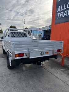 Toyota Hilux Single Cab with Tiger Heavy Duty Tough Alloy Series (and Trundle Drawer) #104