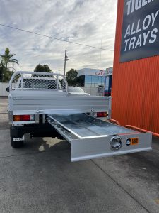 Toyota Hilux Single Cab with Tiger Heavy Duty Tough Alloy Series (and Trundle Drawer) #106