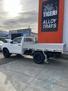 Toyota Hilux Single Cab with Tiger Heavy Duty Tough Alloy Series (and Trundle Drawer) #107