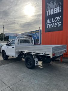 Toyota Hilux Single Cab with Tiger Heavy Duty Tough Alloy Series (and Trundle Drawer) #108