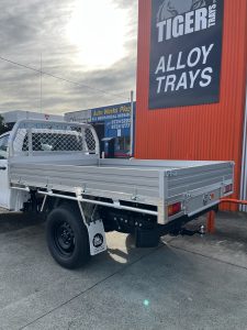 Toyota Hilux Single Cab with Tiger Heavy Duty Tough Alloy Series (and Trundle Drawer) #110