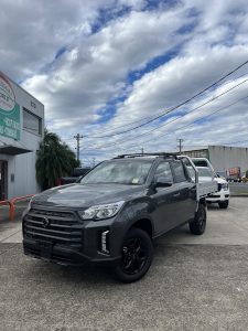SsangYong Musso Dual cab with Tradie Tray #7