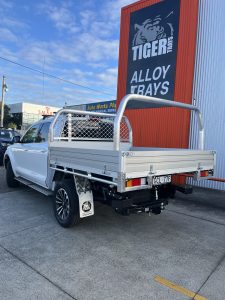 Dual Cab GWM with Tiger Tough Alloy Series Tray (ft. ladder rack) #2
